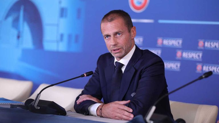 UEFA-Präsident Aleksander Ceferin will mit aller Macht gegen die Super-League-Pläne vorgehen.