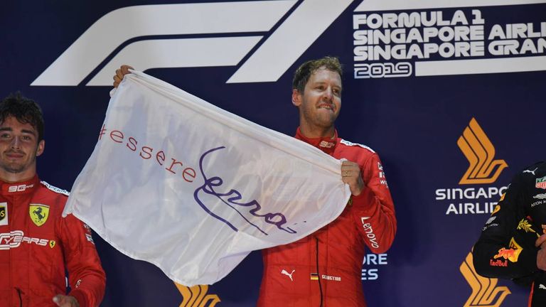 Sebastian Vettels letzter Karriere-Sieg: 2019 in Singapur