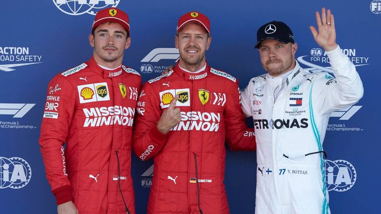 Vettel bei seiner letzten Karriere-Pole in Suzuka 2019.