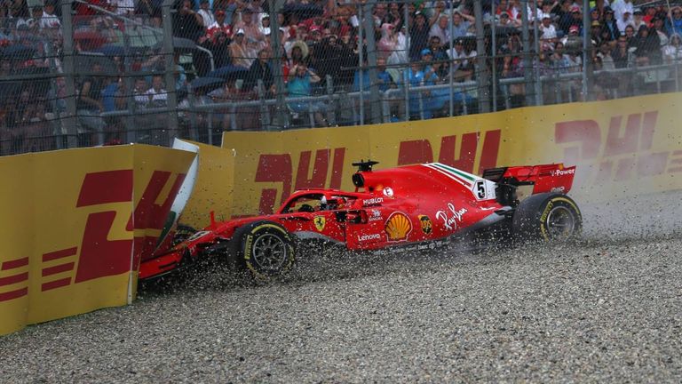 Motorsports: FIA Formula One World Championship WM Weltmeisterschaft 2018, Grand Prix of Germany, 5 Sebastian Vettel (GER, Scuderia Ferrari), Hockenheim Germany  