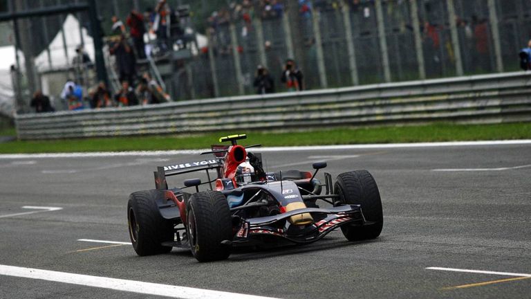 Sebastian Vettel holt seine erste Pole in Monza 2008