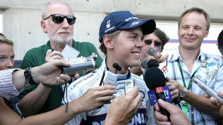 Vettel 2007 in Indianapolis 