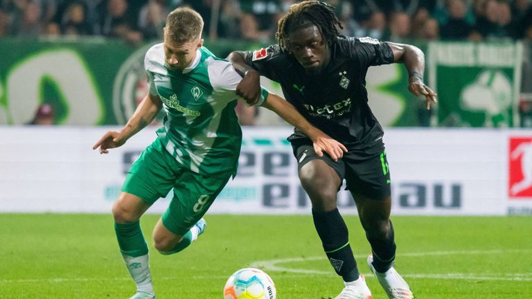 Werder Bremen bezwingt Borussia Mönchengladbach mit 5:1