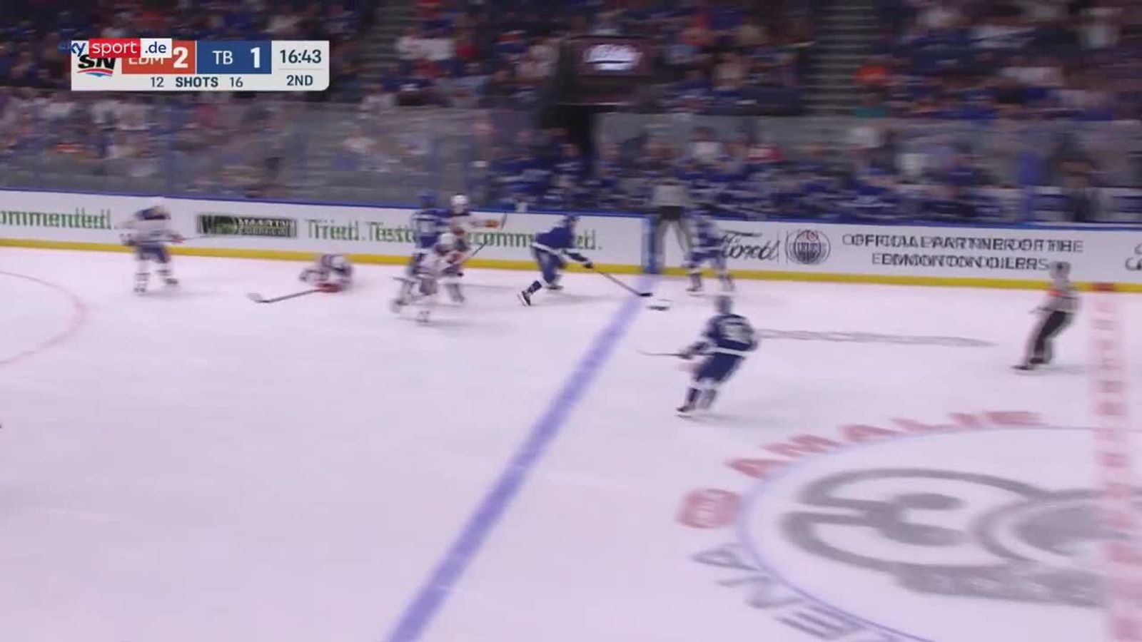 NHL Tampa Bay Lightning Edmonton Oilers die Highlights im Video