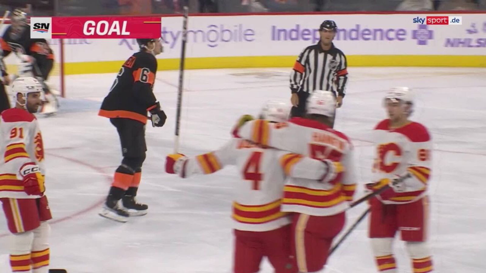 NHL: Philadelphia Flyers - Calgary Flames - Die Highlights | NHL News ...