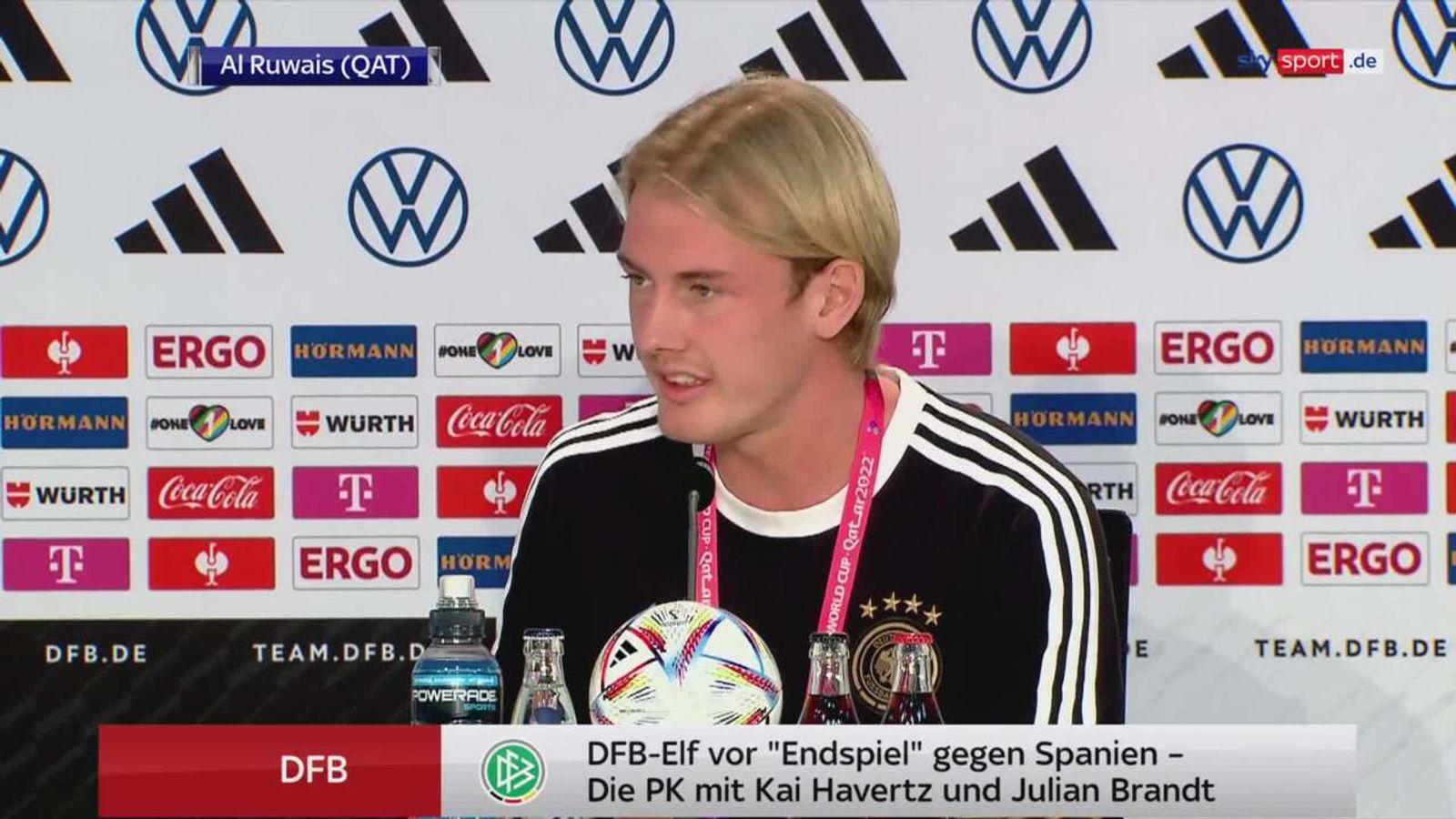 WM 2022 Julian Brandt hofft gegen Spanien auf eine bessere