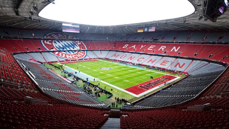 Das erste NFL-Spiel auf deutschem Boden: Tampa Bay Buccaneers und die Seattle Seahawks treffen in der Münchner Allianz Arena aufeinander.
