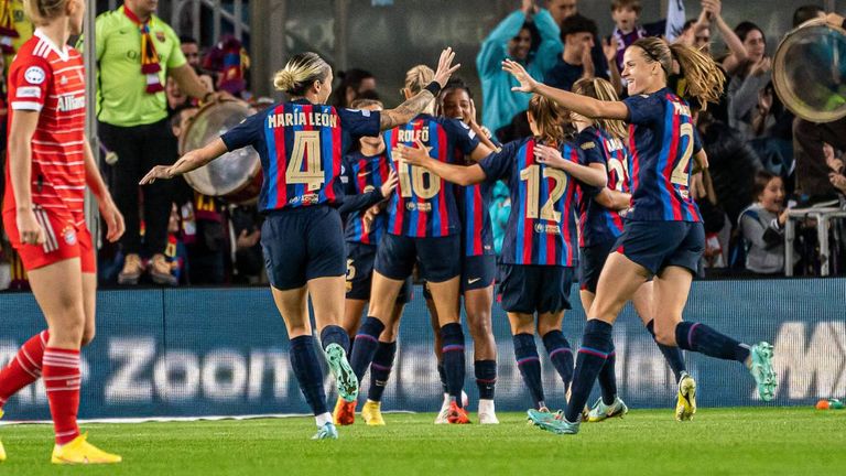 Im Camp Nou mussten sich die Frauen des FC Bayern Barcelona geschlagen geben.