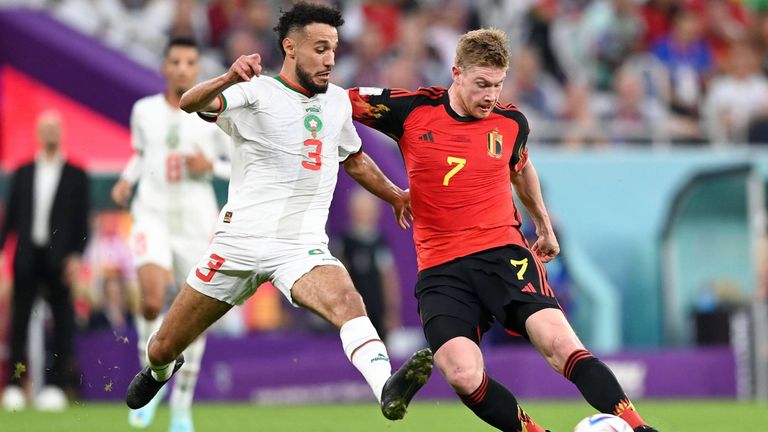 Belgien steht nach der Niederlage gegen Marokko unter Druck.