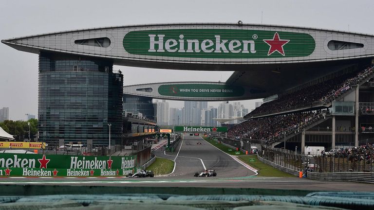 Der letzte F1-GP in China fand 2019 statt.