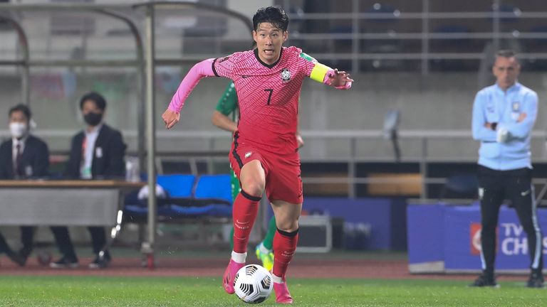 Trotz seiner kürzlichen Gesichtsoperation ist Südkorea-Star Heung-min Son im Aufgebot der Nationalmannschaft für die WM in Katar. 