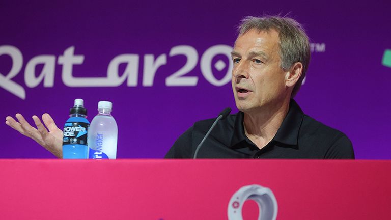 Jürgen Klinsmann ist Mitglied der Technical Study Group.