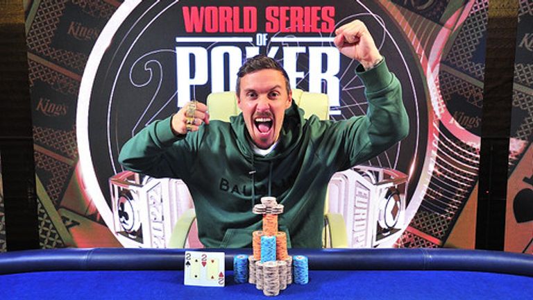 Gewinnt ein Turnier der World Series of Poker: Max Kruse. (Quelle: wosp.com)