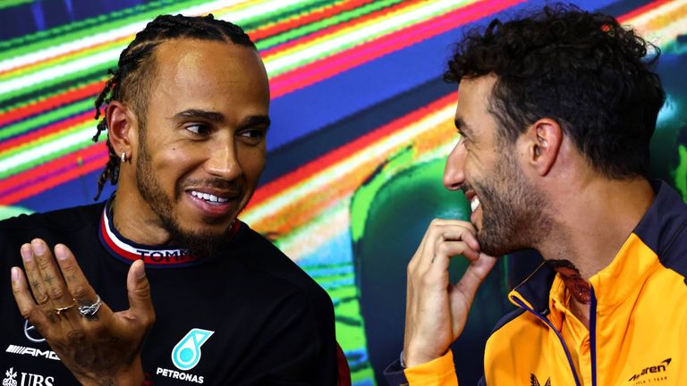 Sind Lewis Hamilton und Daniel Ricciardo ab kommender Saison Teamkollegen?
