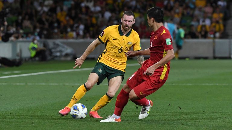 Australiens Torjäger Martin Boyle fällt für die WM in Katar aus. 