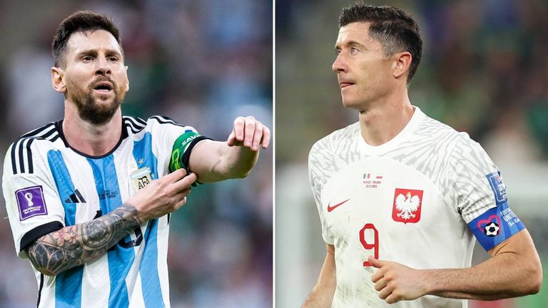 Das Duell ums Weiterkommen: Lionel Messi trifft mit seinen Argentiniern auf Robert Lewandowski und seine Polen.