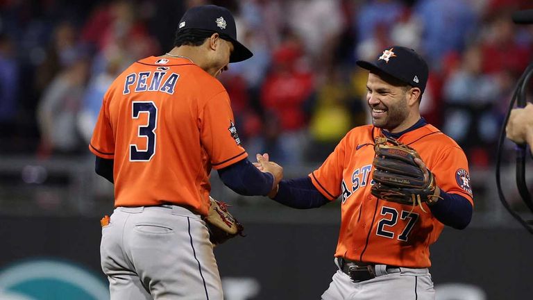 Die Houston Astros stehen kurz vor dem Gewinn der World Series. 