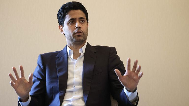 PSG-Boss Nasser Al-Khelaifi verteidigt sein Heimatland Katar.