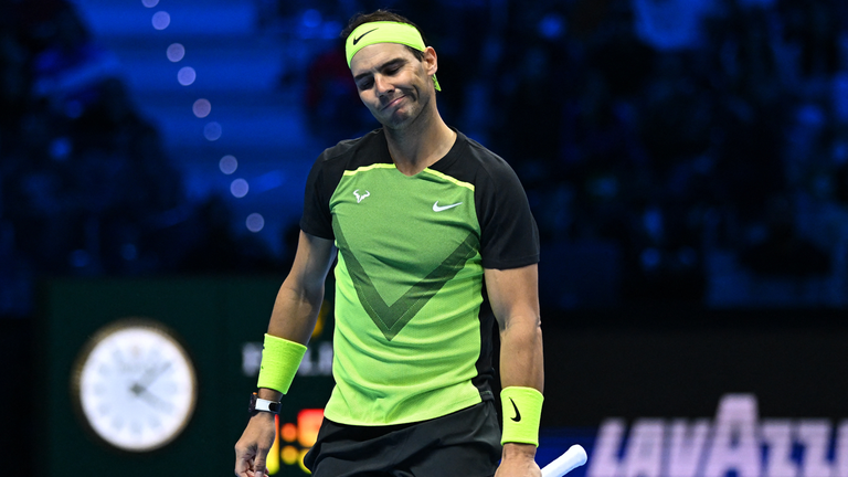 Rafael Nadal ist bei den ATP Finals bereits in der Gruppenphase gescheitert.