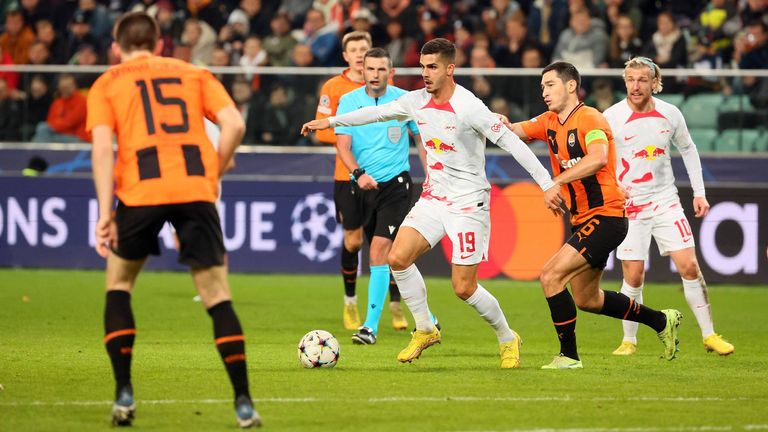 RB Leipzig gegen Shakhtar Donetsk