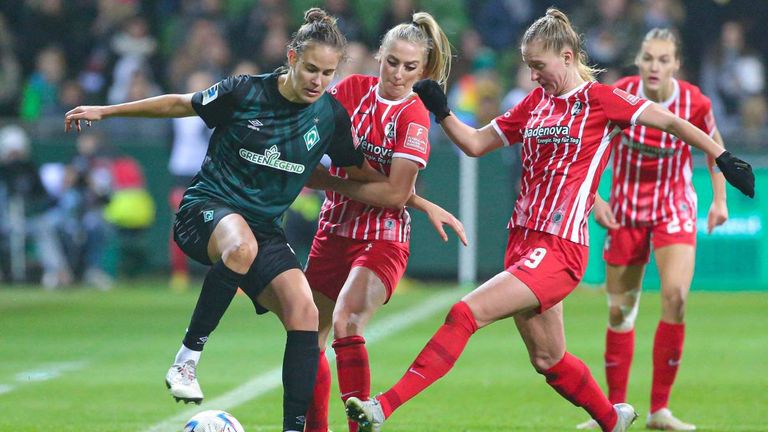 Die Werder-Frauen kassieren gegen Freiburg einen Dämpfer im Abstiegskampf.