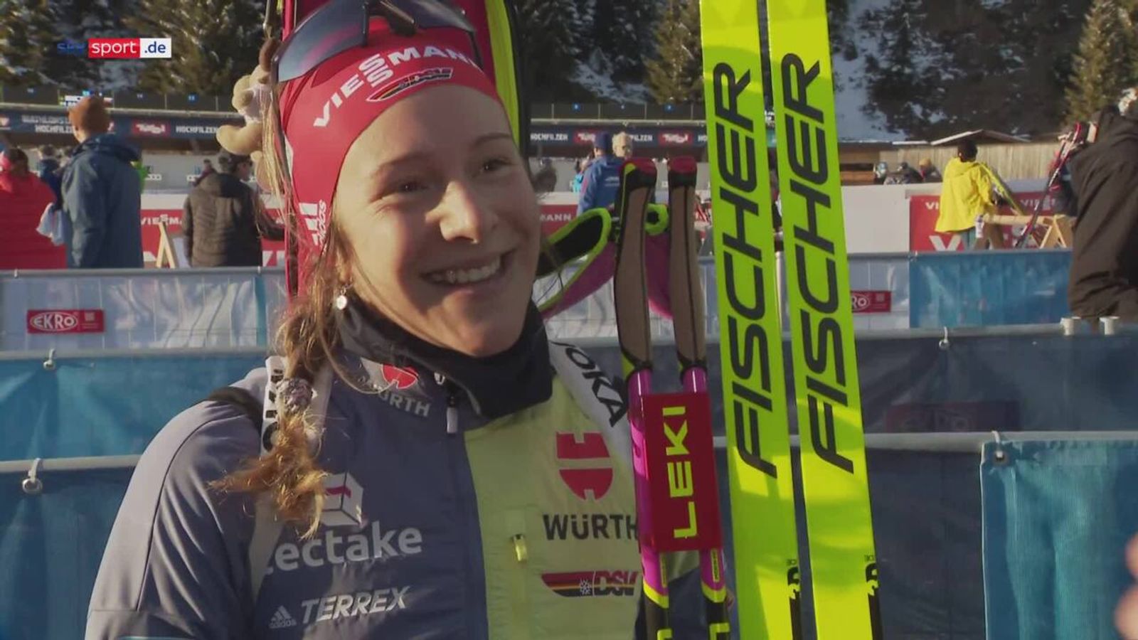 Biathlon: Schneider Im Interview Nach Dem Sprint Im österreichischen ...