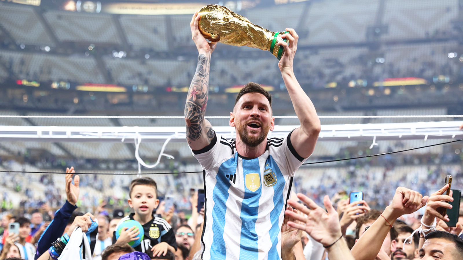 WM 2022 Messi ist nun auf einer Stufe mit Pele und Maradona Fußball News Sky Sport