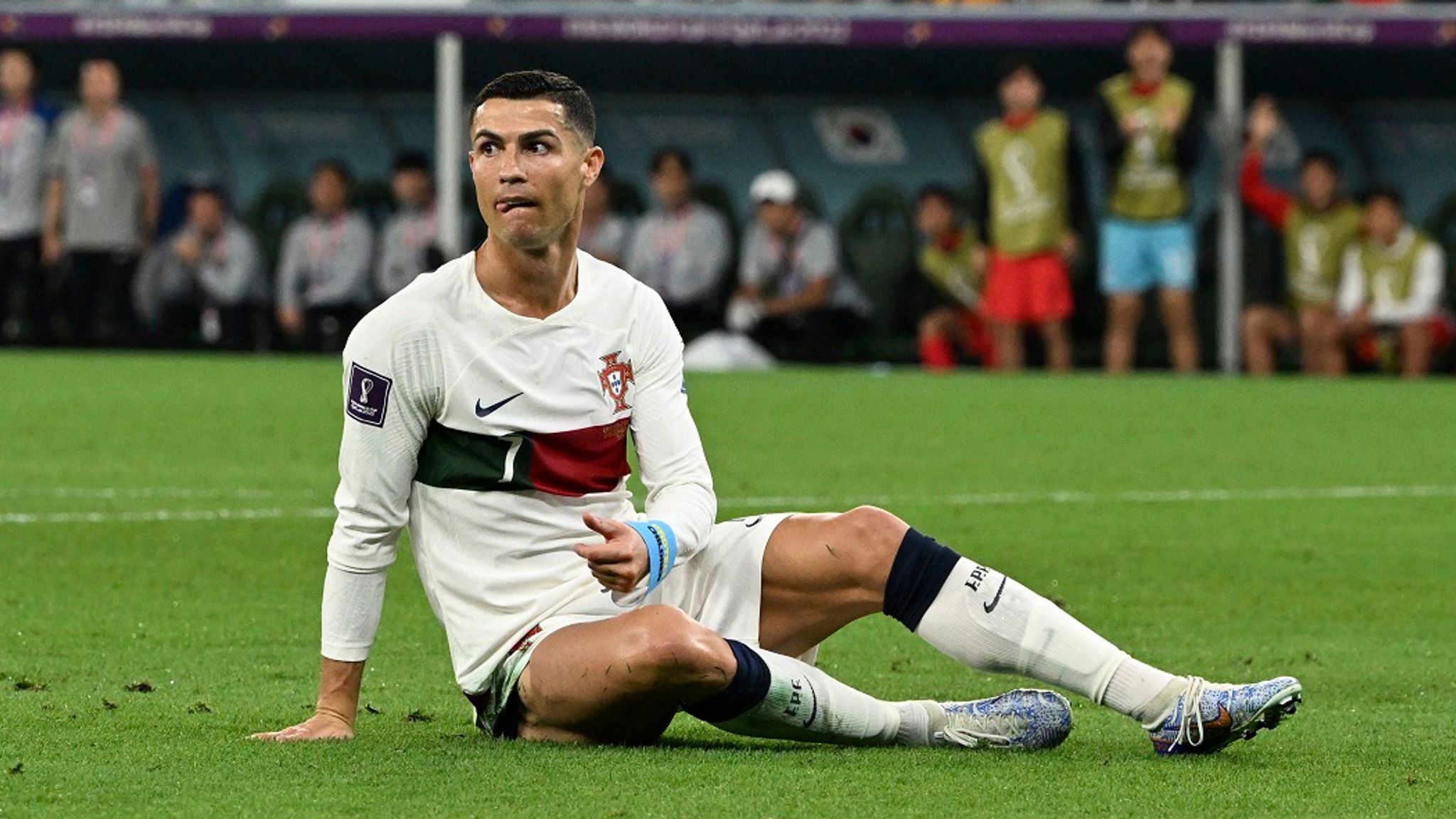 WM 2022: Portugals Ronaldo Im Achtelfinale Gegen Die Schweiz Nur Auf ...