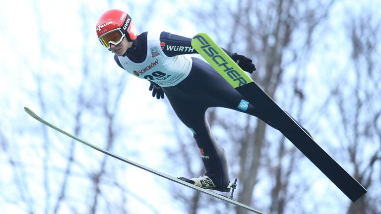 Katharina Althaus triumphiert beim Weltcup-Springen in Lillehammer.
