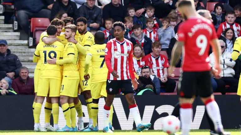 FC Southampton - FC Chelsea: 0:6