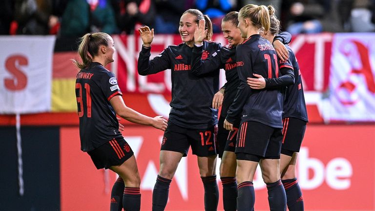 Mit einem 2:0-Sieg setzten sich die FCB-Frauen im letzten Gruppenspiel der Champions League gegen Benfica durch. 