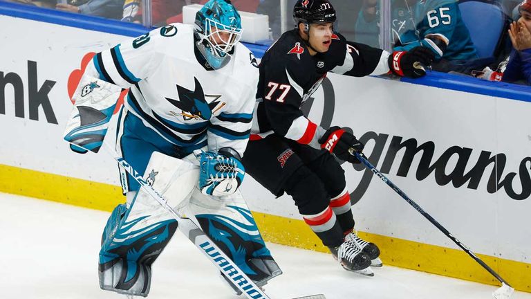 John-Jason Peterka und die Buffalo Sabres gewinnen in der NHL gegen die San Jose Sharks.