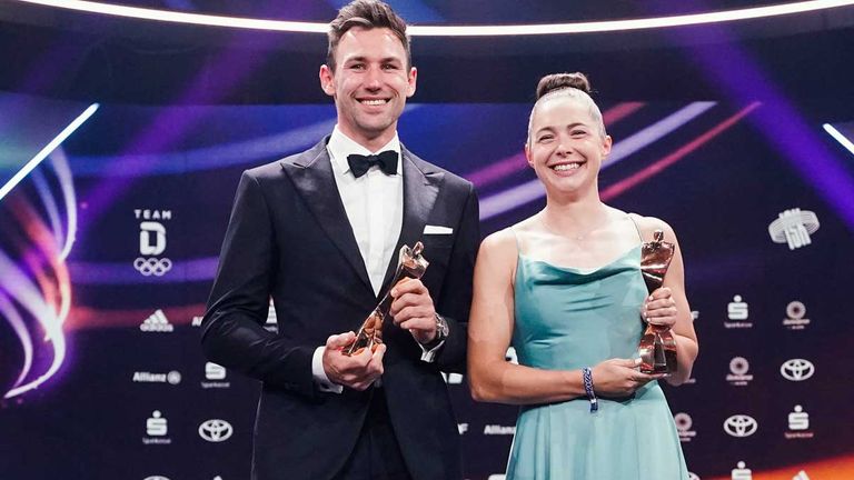 Gina Lückenkemper und Niklas Kaul sind Deutschlands Sportler des Jahres 2022.