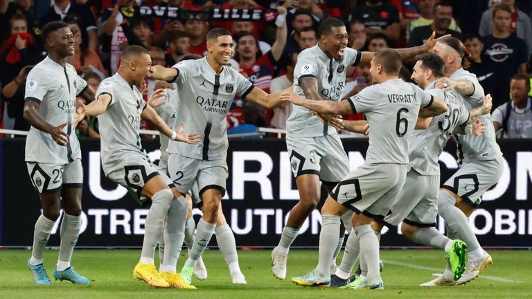 Lille OSC gegen Paris Saint Germain: 1:7
