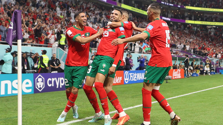 Marokko ist die erste afrikanische Mannschaft, die ein WM-Halbfinale erreicht.