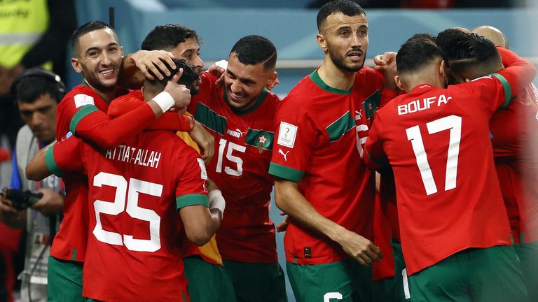 Marokko steht als erstes afrikanisches Team in einem WM-Halbfinale.