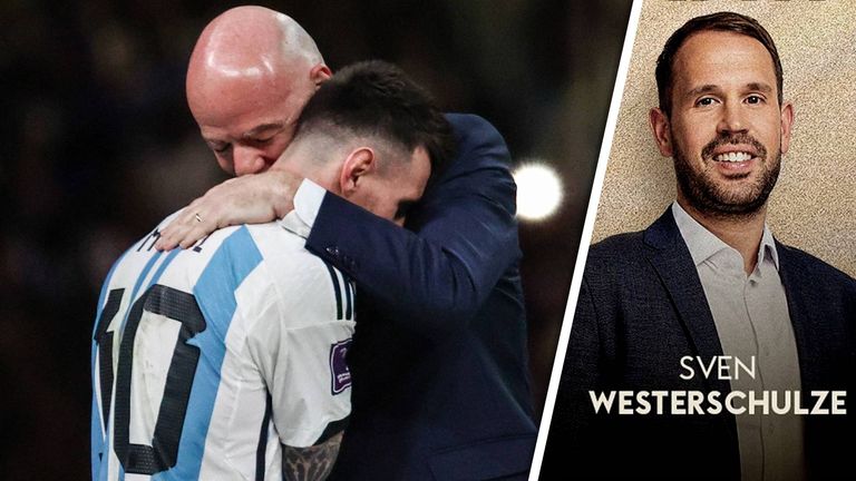 Für Sky Reporter Sven Westerschulze ist Lionel Messi ein Top der WM in Katar, FIFA-Präsident Gianni Infantino gehört zu den großen Flops des Turniers.