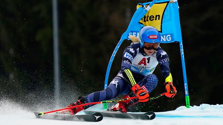 Mikaela Shiffrin braucht noch drei Titel um Lindsey Vonn auf der Weltcup-Bestenliste zu überholen.