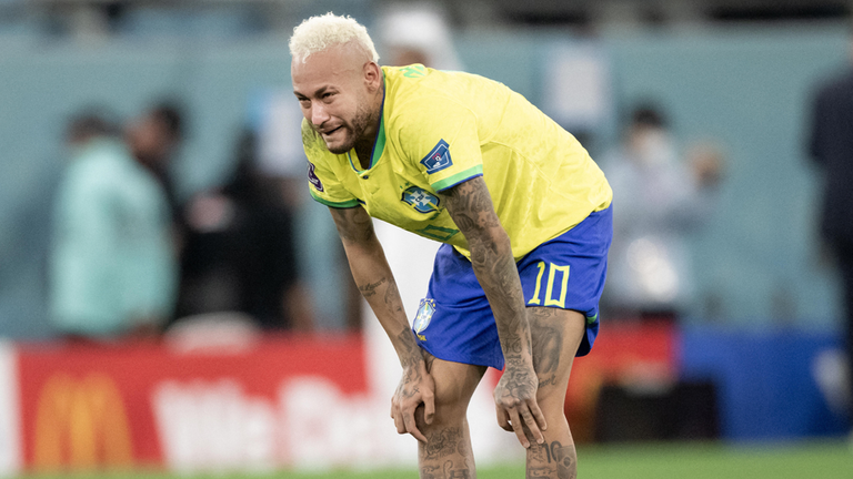 Neymar findet nach Brasiliens WM-Aus drastische Worte.
