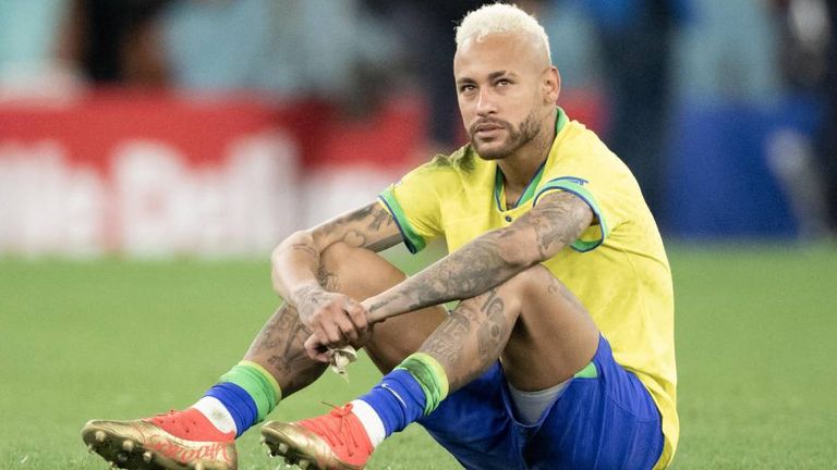 Neymar ist mit Brasilien im WM-Viertelfinale ausgeschieden.