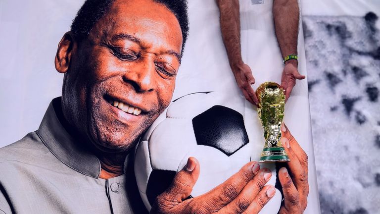 Pele, Edison Arantes do Nascimento, eine unerreichbare Fußball-Legende.