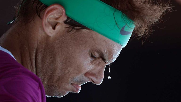 Tennis-Superstar Rafael Nadal weinte wegen Lionel Messi.