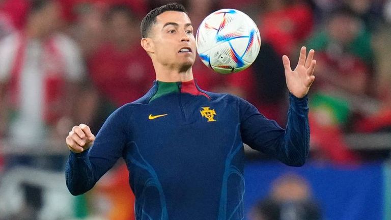 Cristiano Ronaldo ist mit Portugal im WM-Viertelfinale an Marokko gescheitert.