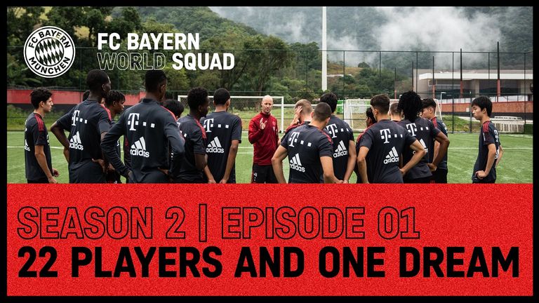 FC Bayern World Squad – 22 Players and 1 Dream