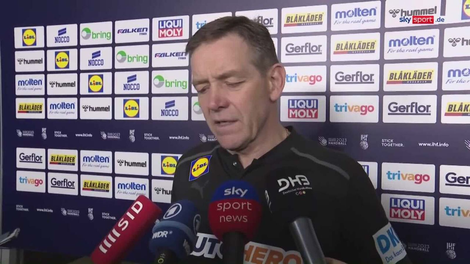 Handball Gislason nach dem Sieg gegen Katar Handball News Sky Sport