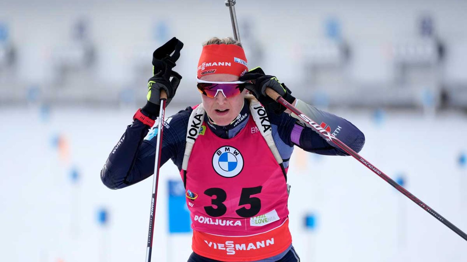 Biathlon : Denise Herrmann-Wick rate le podium sur la Pokljuka |  Actualités des sports d’hiver
