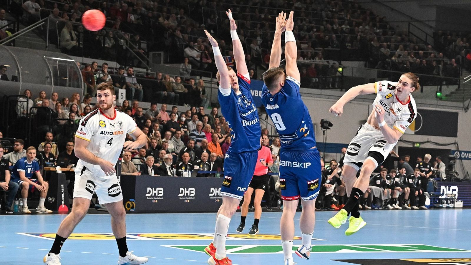 Handball WM Deutsche Nationalmannschaft verliert ersten IslandTest