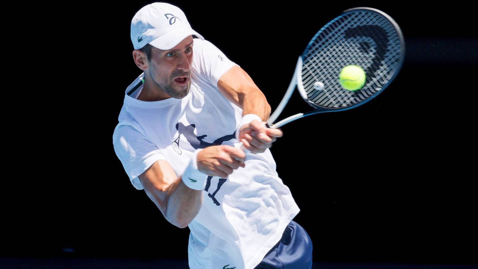 Tennis Djokovic bricht Training ab