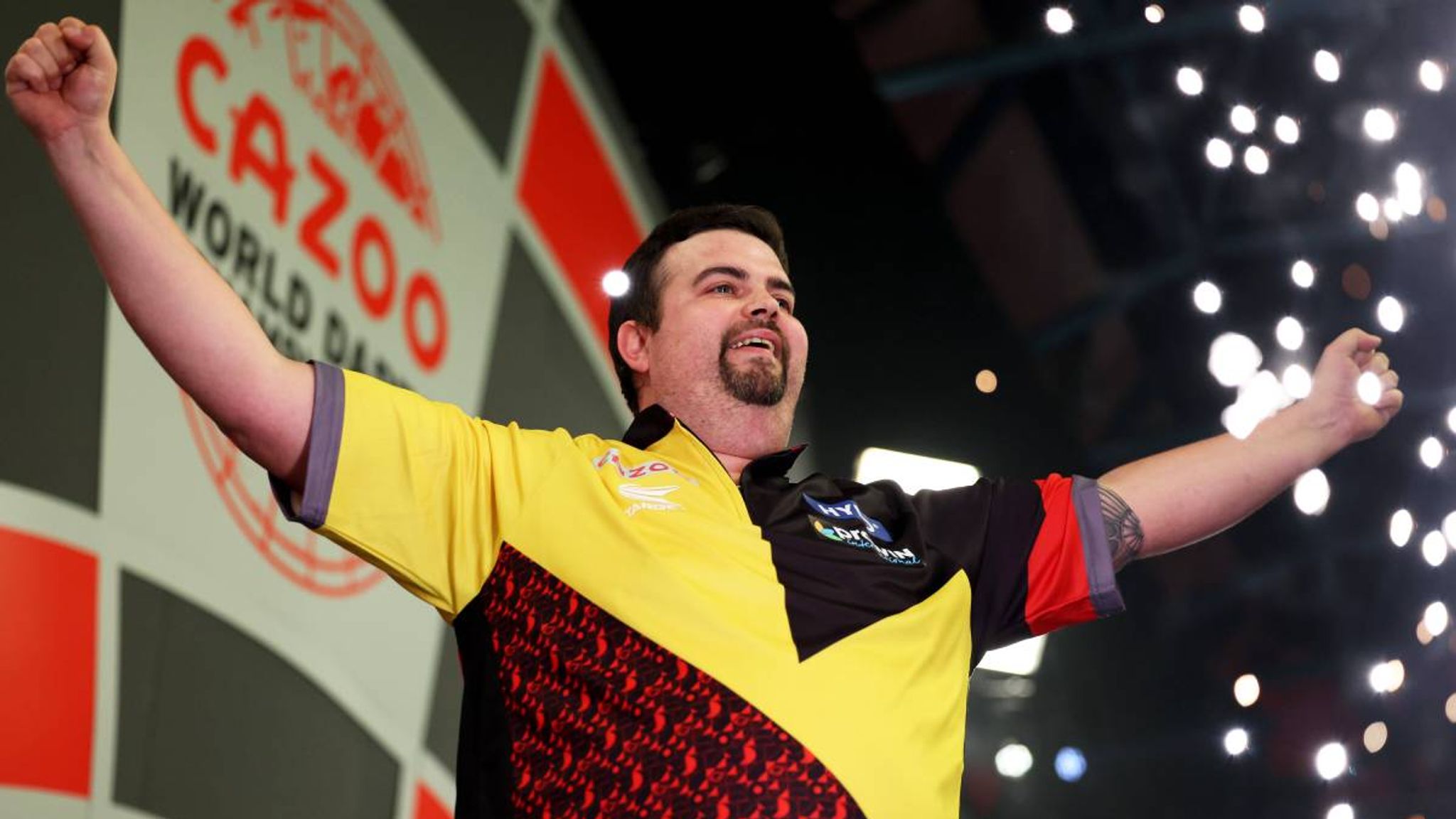 DartsWM 2023 Gabriel Clemens kann jetzt auch den Titel holen ein