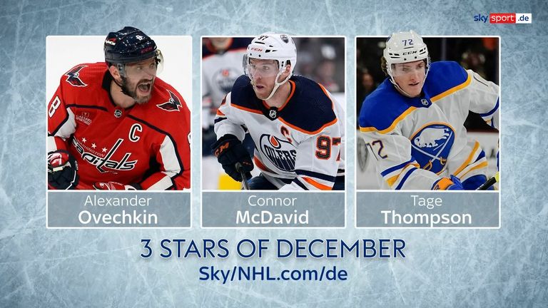 Die NHL hat gemeinsam mit dem übertragenden Sender Sky Sport ein Konzept für &#39;&#39;3 Stars&#39;&#39; der einzelnen Monate der Hauptrunde entwickelt. Am Ende jedes Monats werden die drei ausgezeichneten Spieler bekanntgegeben. 